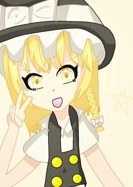 突然の魔理沙