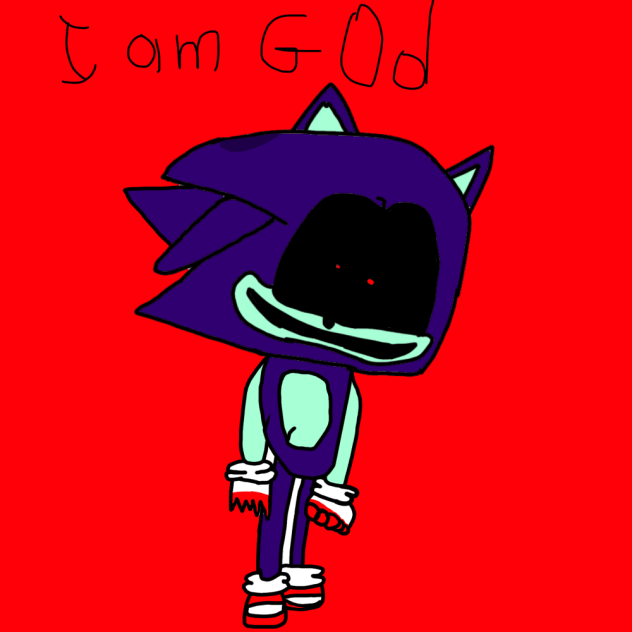 Sonic EXE Art ibisPaint