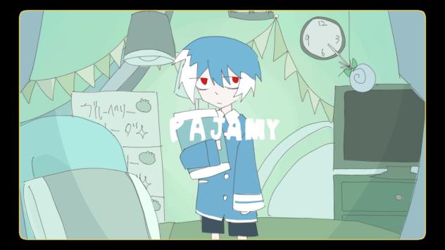 10．パジャミィカバーイラスト