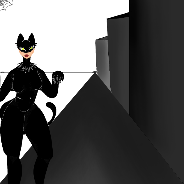Cat woman ibisPaint
