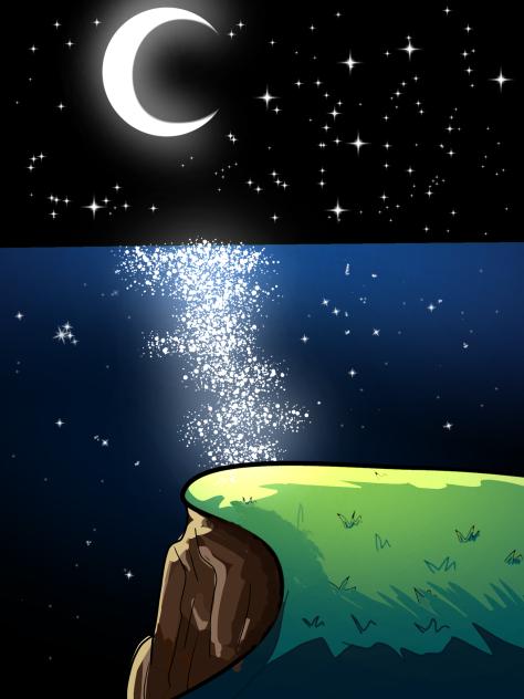 Starfall Cascade”🌌