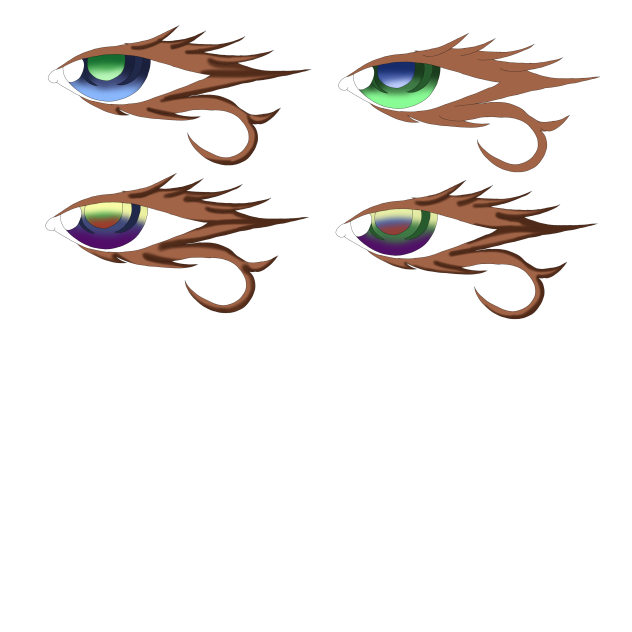 Razors eyes normally VS in heat