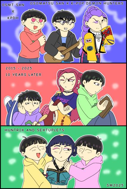 Osomatsu San x K-Pop Demon Hunters