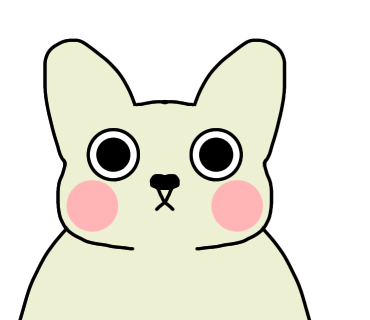 オリジナルうさぎのつもりで描いたが…。