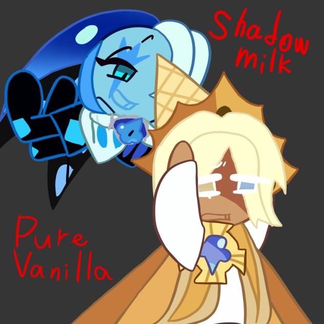 Shadow milk and Pure vanilla