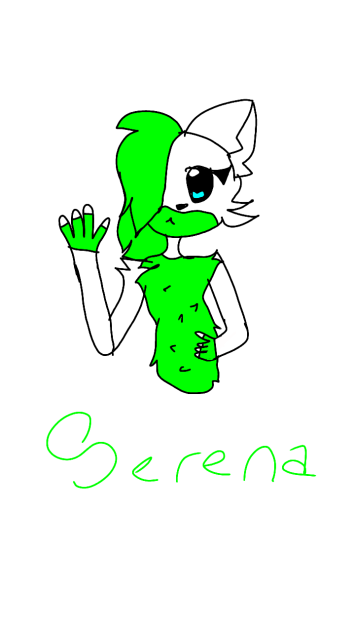 SPEED PAINT CHARA THE WOLF