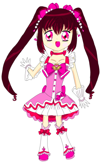 キュートピンクドレス