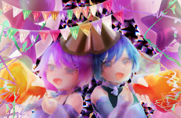 ネトゲノセカイニミセラレテ HAPPY HALF ANNIVERSARY