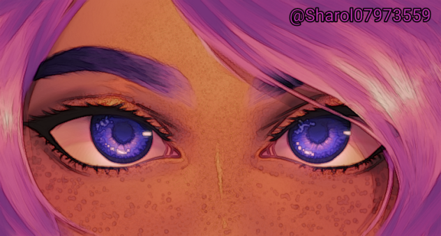 半現実的目 semi-realistic eyes