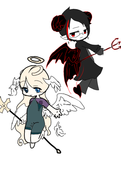 Angel and Demon Collab
