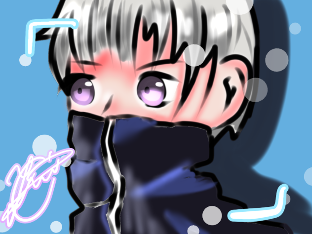リクエストイラスト！　　　狗巻棘だお！