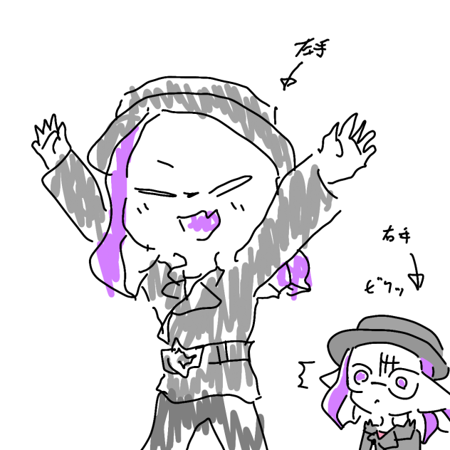 左手の怪獣爆誕！