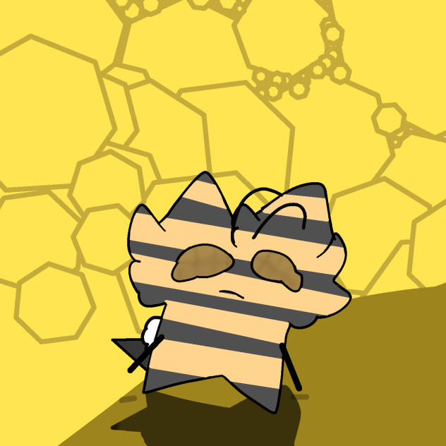 bee cat feels unwanted 🤩