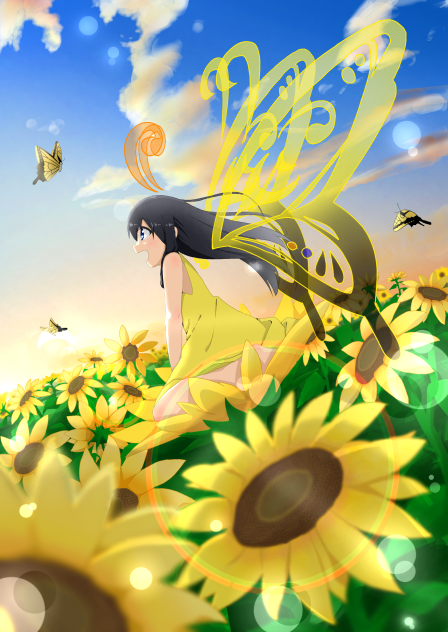 夏の妖精 Ibispaint