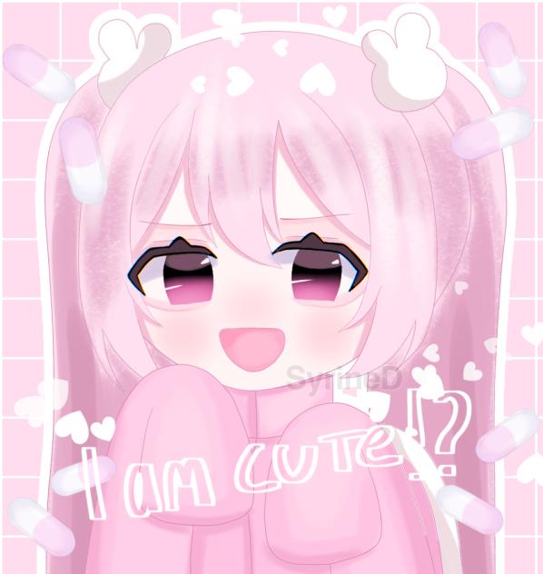 I am cute ⁉️