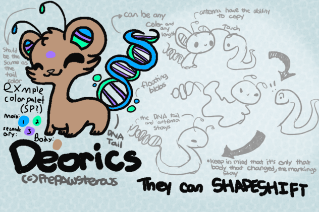 Deorics open species