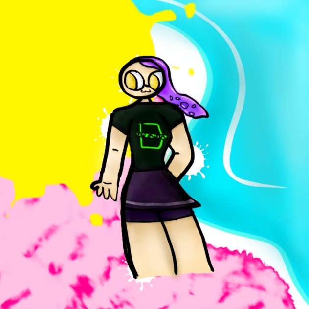 My Splatoon character 🦑