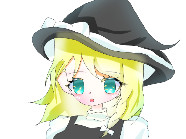 没ってしまった魔理沙