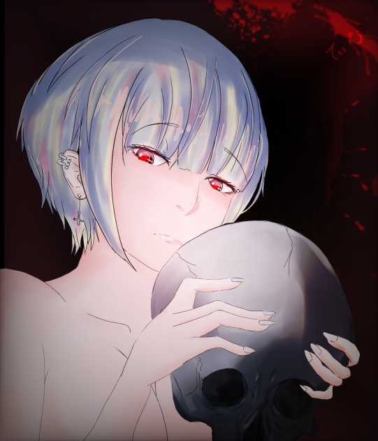 クロユリ