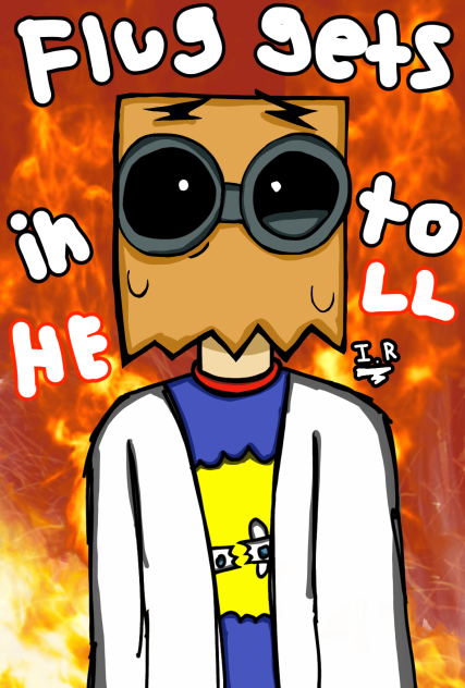 Cover for a wip! Dr. Flug fanart