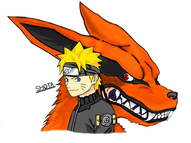 NARUTO ナルト×九喇嘛 - ibisPaint