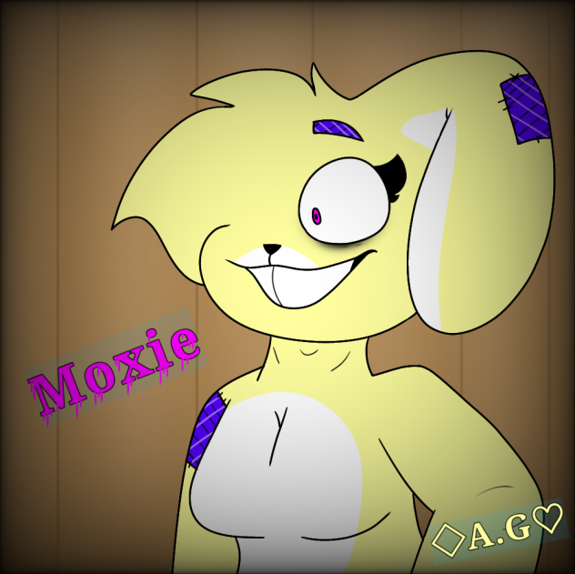 Vanny's sidekick Moxie