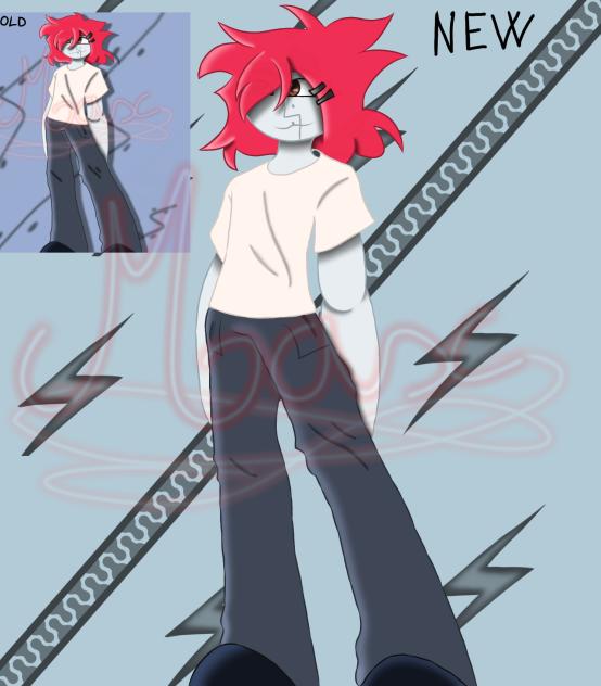 I drew again an old character