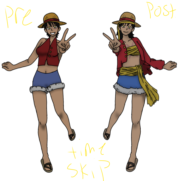 female luffy