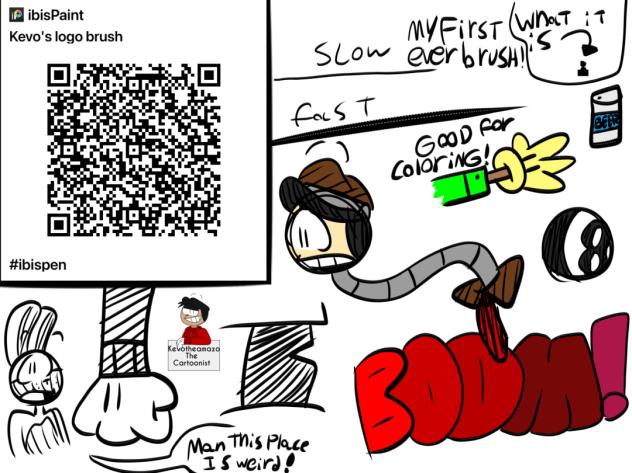 Kevo’s First ever brush