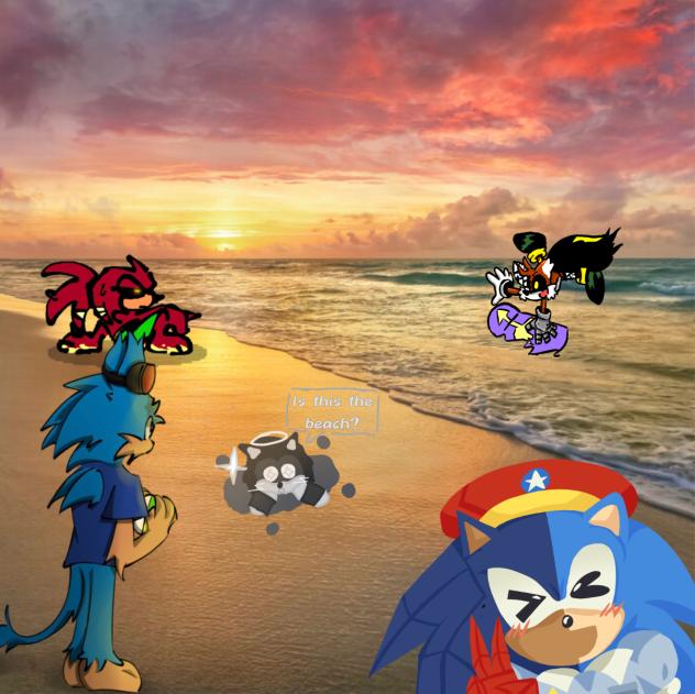 Beach Collab!!! - ibisPaint