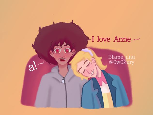 Fanart Sashanne - (Sasha x Anne)