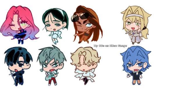 Alien Stage X My OCs