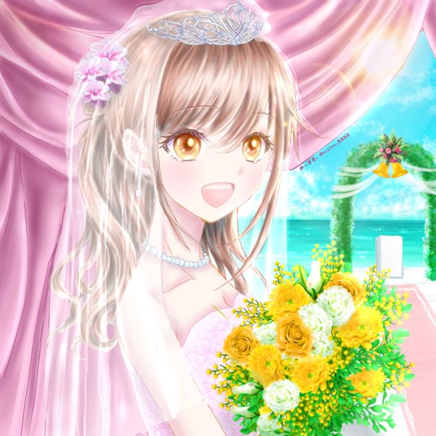 のーますさんの線画お借りしちゃいました♪