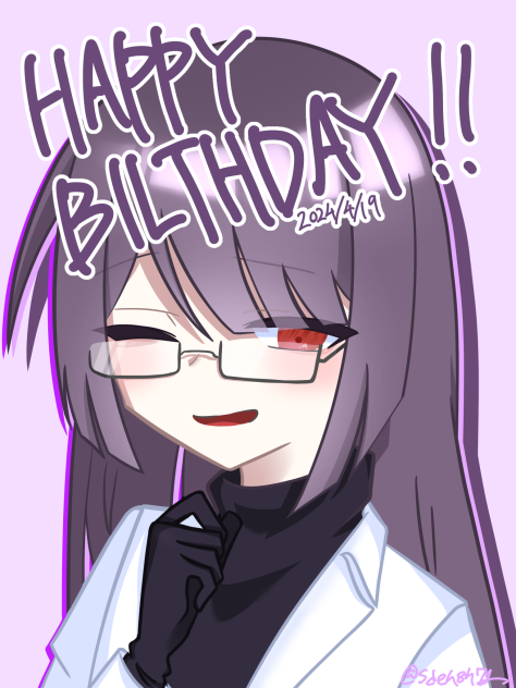 西海さんHBD🎉