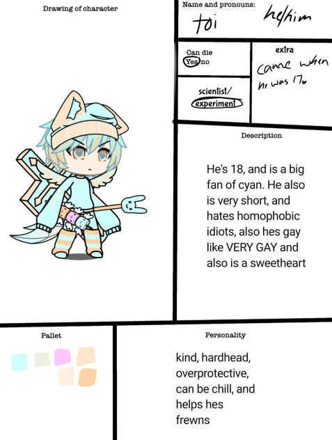 outfit for a comic