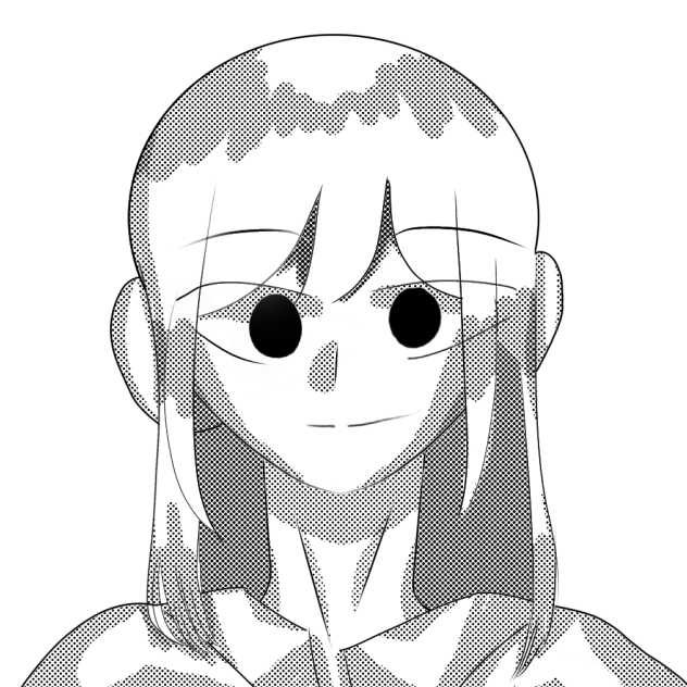 I tried drawing some kind of manga😶