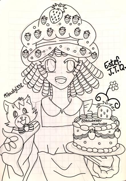 Strawberry shortcake - ibisPaint