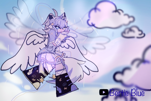 Bertie Blue Gacha Life 2 Oc Drawing Art