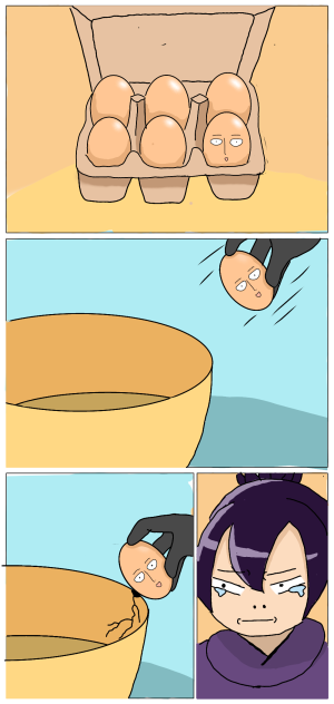 the immortal egg (one punch man)