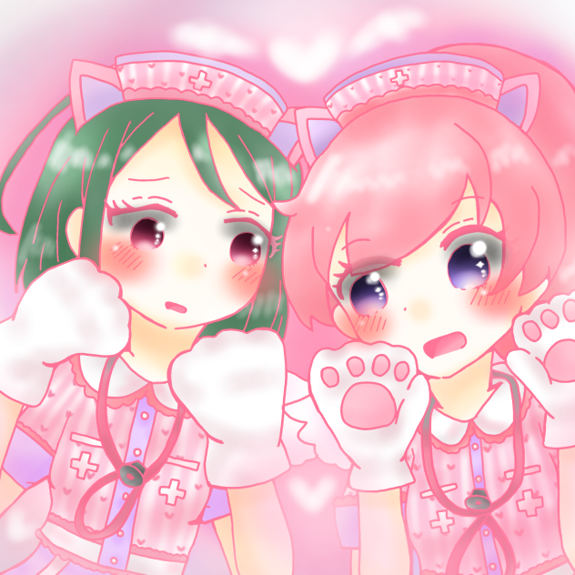 プリチャン　にゃんにゃんにゃ～す💕みらさら　桃山みらい　緑川さら