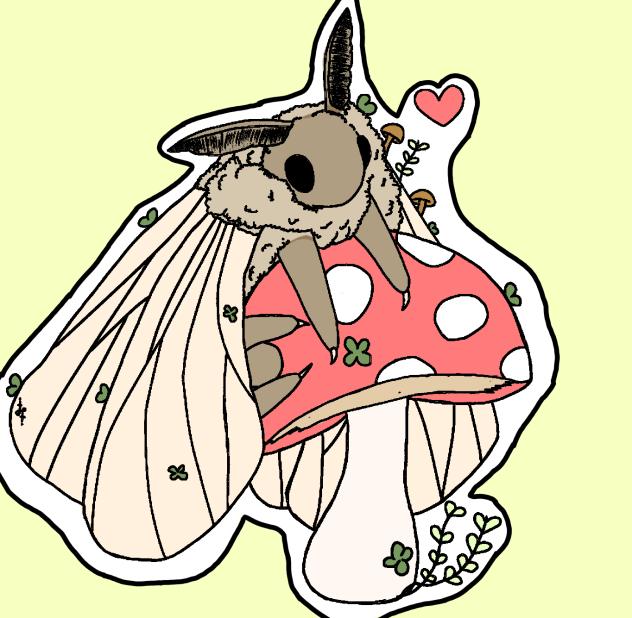 cute moth