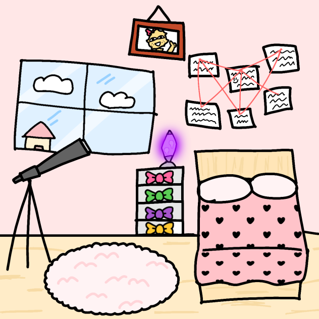 quarto da tica ☆fanart pro pipo☆