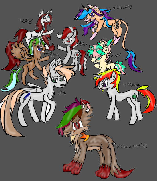 My oc and other people oc
