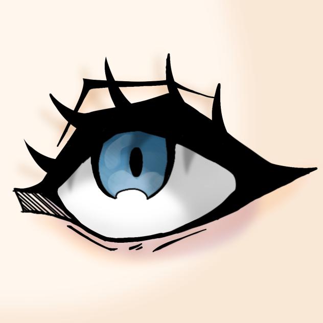!First eye drawing!