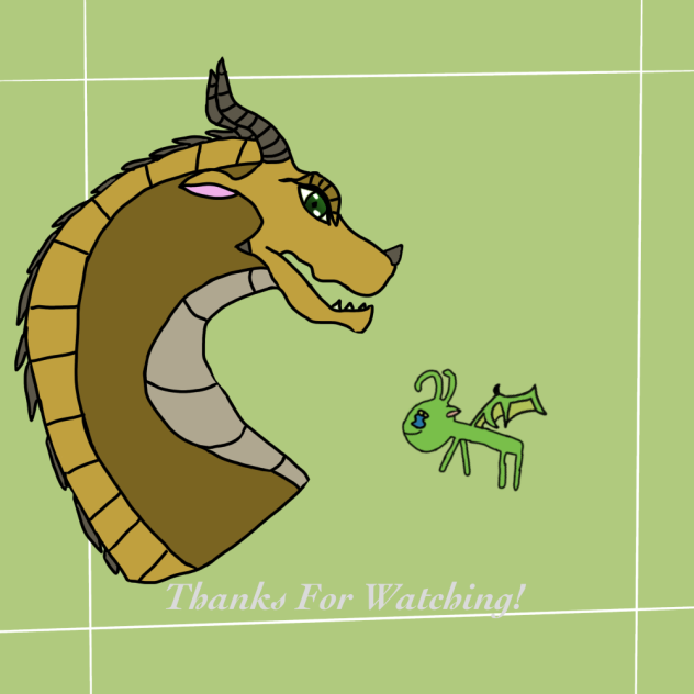 My first outro I drew - ibisPaint