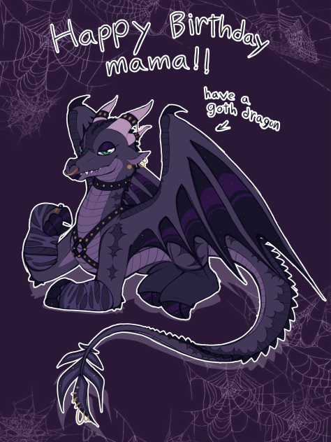 Happy (very late) birthday Mom!