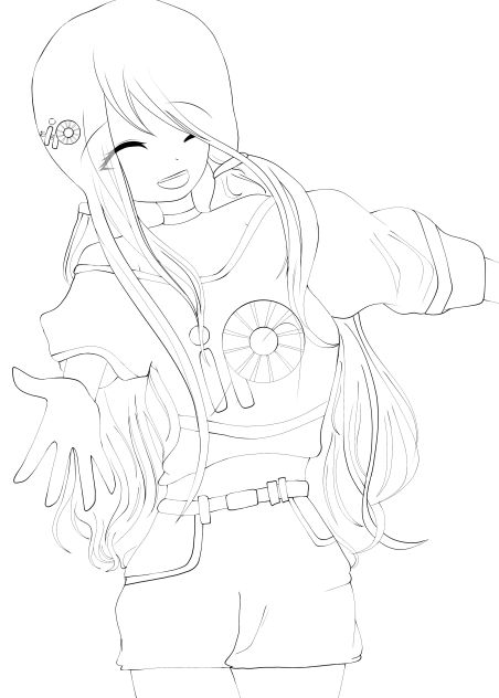 Happy 10th Anniversary! (Lineart)