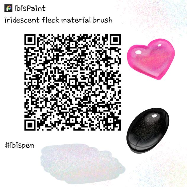 iridescent fleck brush