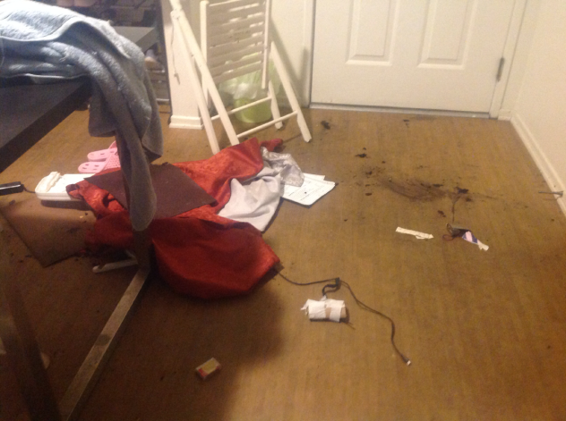 I had a fire-