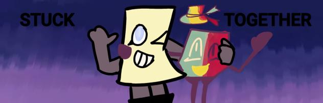 Stuck Together banner - ibisPaint